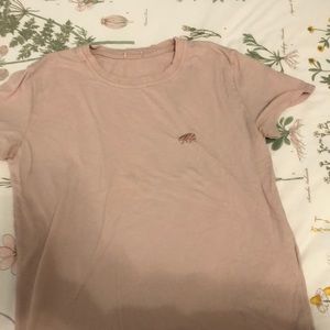 Brandy Melville pink bear shirt